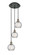 Ballston LED Pendant in Black Antique Brass (405|113B-3P-BAB-G1215-6)