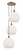 Ballston LED Pendant in Antique Brass (405|113B-3P-AB-G121-12)