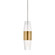 Lassell LED Pendant in Natural Brass (182|SLPD395MO27NB)