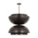 Shanti LED Pendant in Dark Bronze (182|SLPD32027BZ)