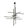 Cityscape LED Chandelier in Dark Bronze (182|SLCH40427BZ)