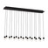 Lassell LED Chandelier in Nightshade Black (182|SLCH39327B-277)