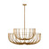 Sanchi LED Chandelier in Polished Antique Brass (182|SLCH33127PAB)