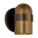Octavia LED Wall Sconce in Blackened Bronze/Bright Worn Brass (182|AKWS34027BDZ/BWB-277)
