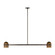 Octavia LED Linear Chandelier in Blackened Bronze/Bright Worn Brass (182|AKLS33627BDZ/BWB)