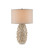 Sugar Cube Collection One Light Table Lamp in Ivory/Brown (142|6000-0922)