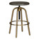 Revolve Counter Stool in Brushed Brass (52|22976)