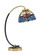 Desk Lamps One Light Desk Lamp in Matte Black & New Age Brass (200|57-MBNAB-9355)