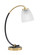 Desk Lamps One Light Desk Lamp in Matte Black & New Age Brass (200|57-MBNAB-500)