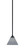 Zilo One Light Mini Pendant in Matte Black (200|560-MB-4052)