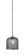 Zilo One Light Mini Pendant in Graphite (200|560-GP-4912)