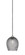Zilo One Light Mini Pendant in Graphite (200|560-GP-4902)
