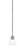 Zilo One Light Mini Pendant in Graphite (200|560-GP-461)
