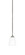 Zilo One Light Mini Pendant in Graphite (200|560-GP-460)