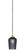 Zilo One Light Mini Pendant in Graphite (200|560-GP-4252)