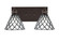 Edge Two Light Bath Bar in Espresso (200|1162-ES-9185)
