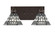 Edge Two Light Bath Bar in Espresso (200|1162-ES-9105)