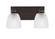 Edge Two Light Bath Bar in Espresso (200|1162-ES-500)