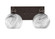 Edge Two Light Bath Bar in Espresso (200|1162-ES-4109)