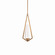 Devotion LED Mini Pendant in Aged Brass (529|BPD66218-AB)