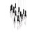 Kindjal LED Pendant in Black (529|BPD13215-BK)