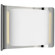 Penumbra LED Wall Sconce in Polished Nickel and White (268|WS 2071PN/WHT)