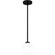 Nielson One Light Mini Pendant in Matte Black (10|NIE1505MBK)