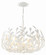 Broche Six Light Chandelier in Matte White (60|533-MT)