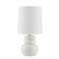 Corinne One Light Table Lamp in Aged Brass/Ceramic Peignoir Crackle (428|HL889201-AGB/CPC)