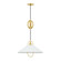 Mariel One Light Pendant in Aged Brass/Soft White (428|H866701-AGB/SWH)