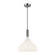 Belleview One Light Pendant in Brushed Nickel/Opal Glass (452|PD532312BNOP)