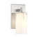 Caldwell One Light Bathroom Vanity in Satin Nickel (51|9-4128-1-SN)