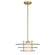 Newell One Light Pendant in Warm Brass (51|7-8604-1-322)