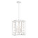 Birch Four Light Pendant in Bisque White (51|3-4197-4-83)
