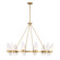 Nouvel 12 Light Chandelier in Warm Brass (51|1-5504-12-322)