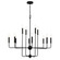 Avondale 12 Light Chandelier in Matte Black (51|1-4046-12-89)