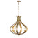 Atlas Six Light Chandelier in Grecian Gold (51|1-4000-6-31)