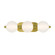 Palmas LED Vanity in Gold (40|47193-017)