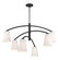 Headington Six Light Chandelier in Coal (7|5399-66A)