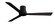 Simple Flush-60'' 60''Ceiling Fan in Coal Black (15|F874-CL)