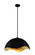 Eclos One Light Pendant in Sand Coal W/Gold Leaf (42|P1915-711)