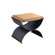 Layla Accent Stool in Blackened Bronze (45|H0805-11469)