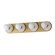 Hollywood LED Wall Sconce in Whit Alabaster / Natural Aged Brass (16|26094WANAB/BUL)