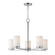 Lateral Five Light Chandelier in Satin Nickel (16|10286SWSN)