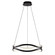 Curvo LED Pendant in Black (86|E22922-BK)