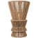 Antigua LED Wall Sconce in Bronze and Natural Abaca (268|CHD 2015BZ/NAB)