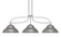Cavella Three Light Island Pendant in Graphite (200|3936-GP-428-GP)
