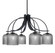Cavella Six Light Chandelier in Matte Black (200|3926-MB-4912)