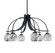 Cavella Six Light Chandelier in Matte Black (200|3926-MB-4109)