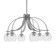 Cavella Six Light Chandelier in Graphite (200|3926-GP-5110)